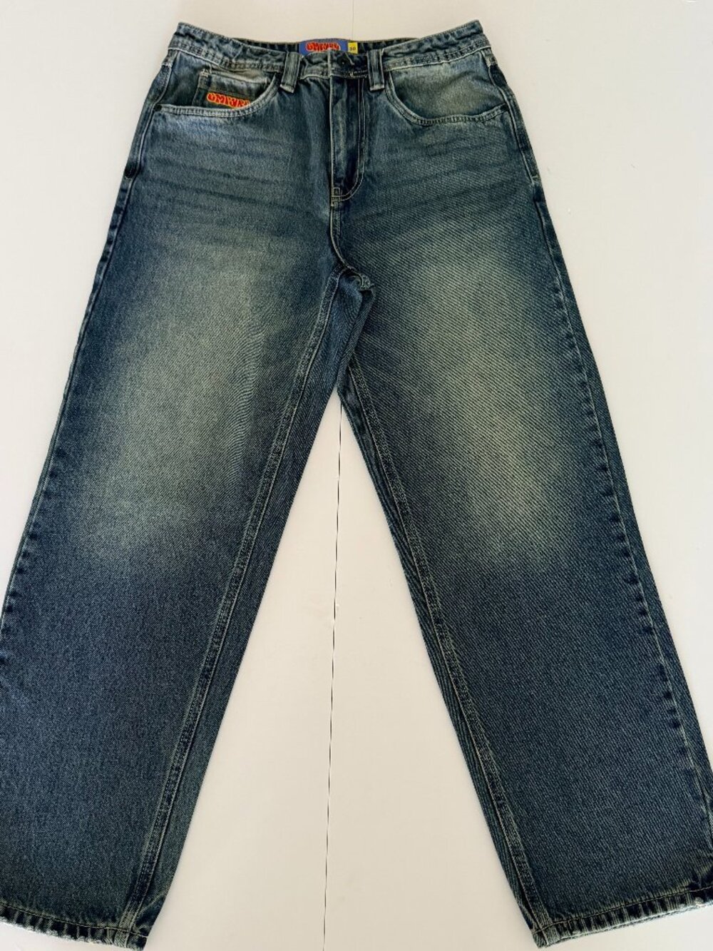 Vintage Empyre Jeans Mens 30 Blue Medium Wash Loose Fit Baggy Denim Skate Y2K